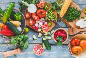 Warzywa uzupełniają dietę letniej diety