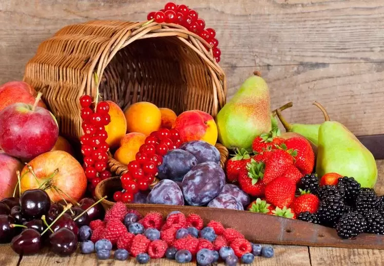 owoce i jagody do diety jajecznej