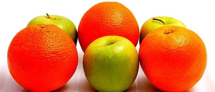 owoce na diecie gryczanej