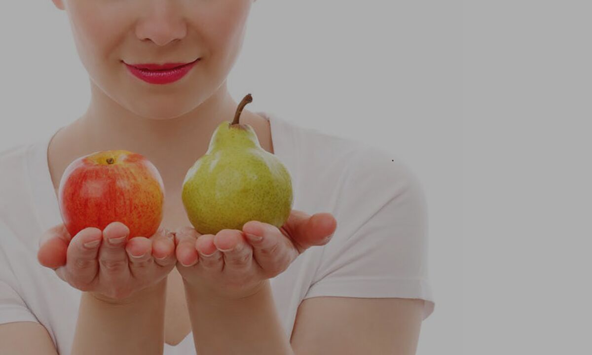 Jabłka i gruszki w diecie gryczano-owocowej