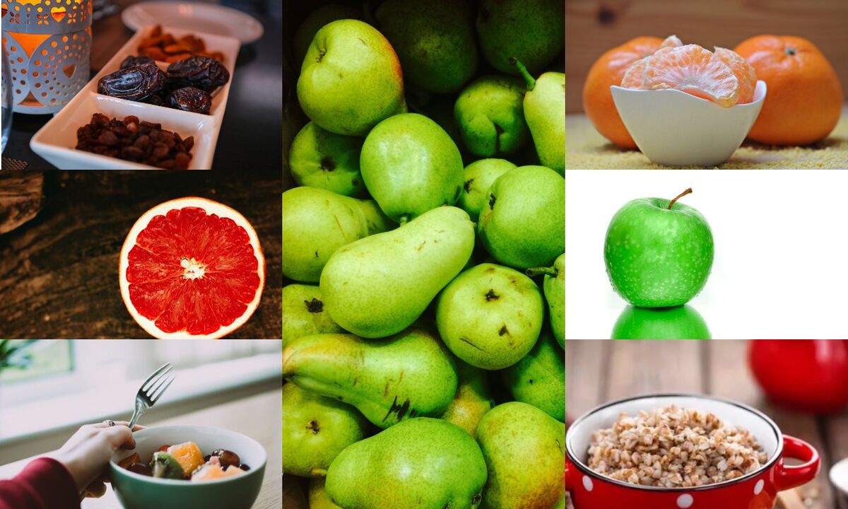 Składniki diety gryczano-owocowej na odchudzanie