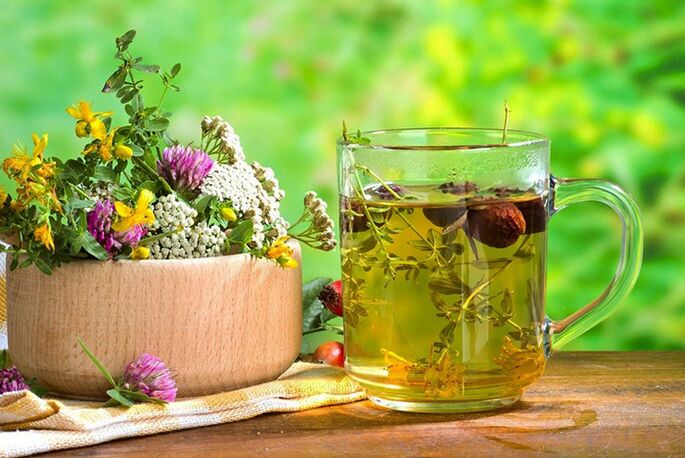 Podczas postu na kefirze należy pić herbaty ziołowe